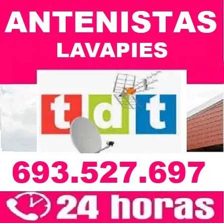 Antenistas Lavapies a domicilio